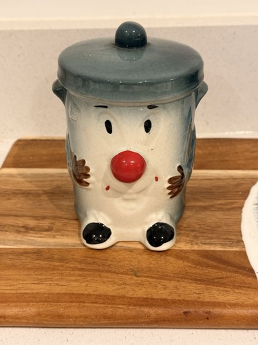 Vintage dusty bin ceramic - dusty,