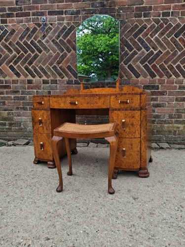 Art deco burr walnut - deco, dressing