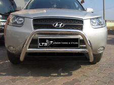 HYUNDAI SANTA FE BULL BAR NUDGE A-BAR STAINLESS STEEL CHROME 2006-2012 WK