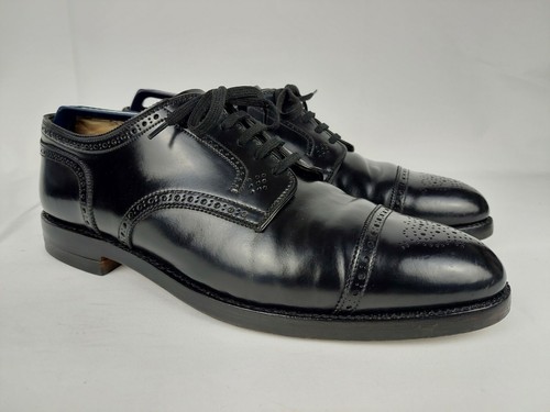 Alden black shell cordovan - black,