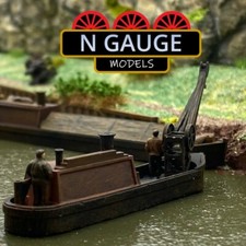 PAINTED -N Scale Gauge Steam
