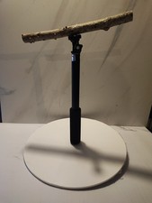 Oreb Adjustable Bird Play Stand Perch Cockatiel Parakeet Small Parrot Gym New