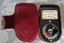 Weston Master Model S74/715 Universal Exposure Light Meter with Case 