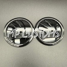 Octavia Mk3 VRS Black Gloss Bonnet Rear Boot badge Fits Skoda