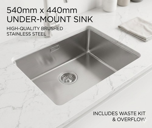 Stainless steel kitchen sink - ,