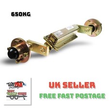 Maypole 650kg Trailer Suspension PAIR of Units / Axles with hubs 4" PCD 4 Stud