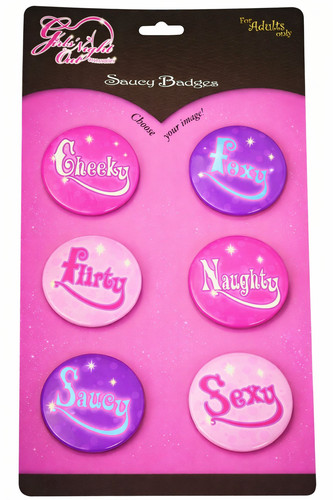Hen night party badges - night,