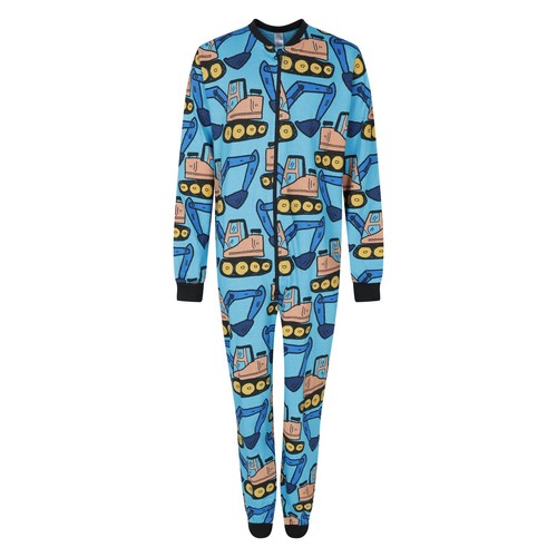 Boys 1onesie blue - blue, digger