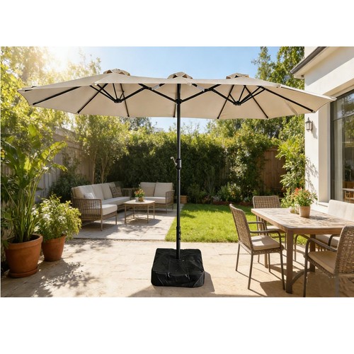 Patio parasol large - 4.6m,