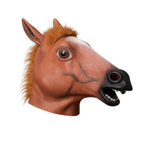 Full head horse mask - full,