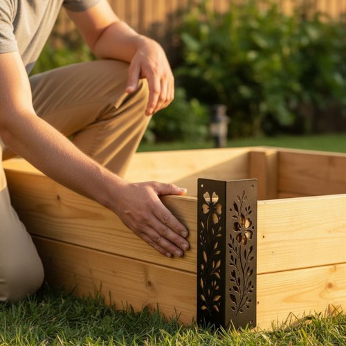 Raised garden bed - garden,