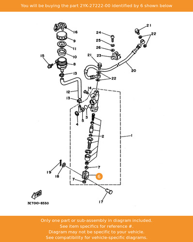 Yamaha joint 2yk - joint,, 2yk-27222-00