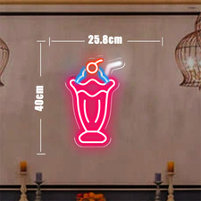 USB LED Neon Sign Ice Cream