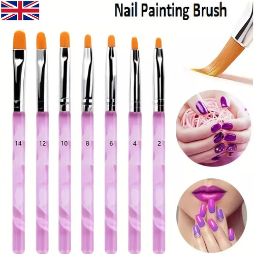 300pcs purple nail brush set - purple,