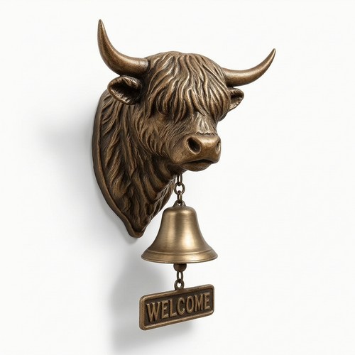 Highland cow welcome - highland,