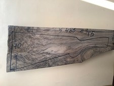 Shotgun restocking blank Turkish Walnut Root blank Gunstock blank T5