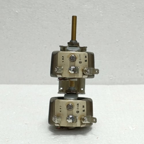 Vishay ohm dual gang - dual,