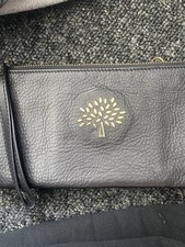 Mulberry Daria Clutch Bag Dark Grey 