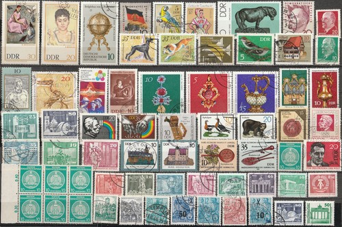 Lot stamps gdr rda - stamps, of