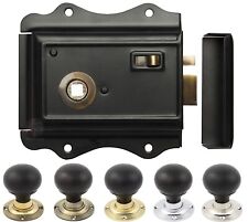 Black Antique Victorian Latch