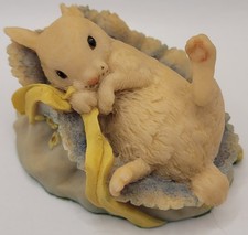 Aynsley Master Craft Bunny In Sack Sculpture 1981