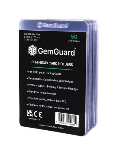 Gemguard semi rigid - semi-rigid, card