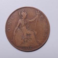 1916 One Penny Coin George V