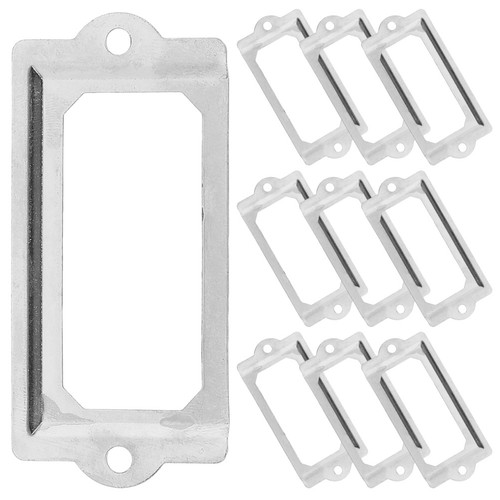 1set sturdy iron drawer label - 1set,