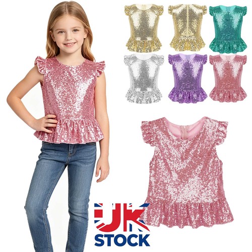 Kids sequin dance top - kids,