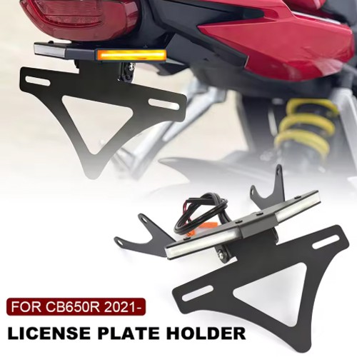 Motorcycle license plate - license,
