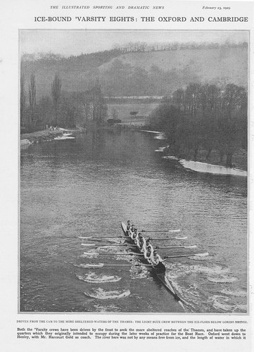 Rowing oxford cambridge - oxford, &