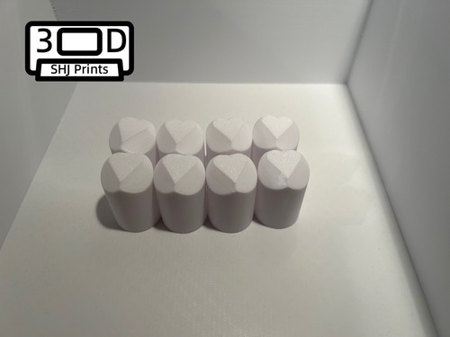 Radiator valve caps - 8,