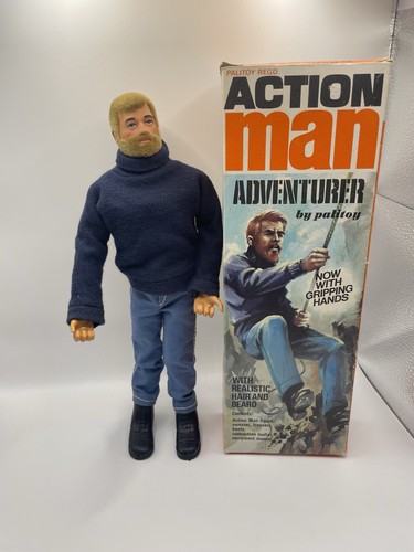 Vintage action man - vintage, adventurer