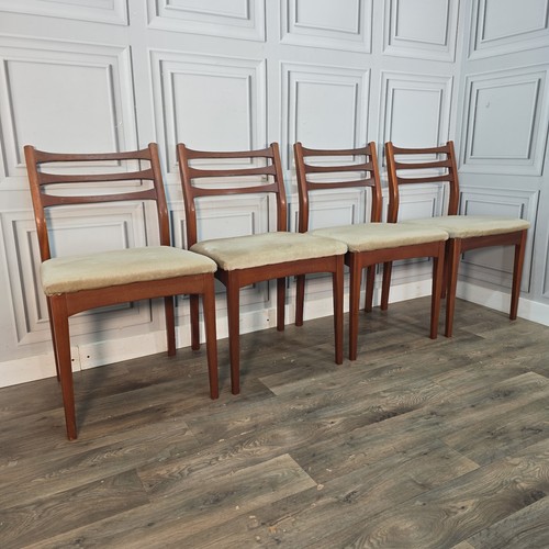 Vintage teak dining chairs - vintage,