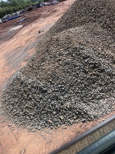 Grey stone landscaping gravel - grey,