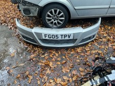 Vauxhall Astra H 2004-2014 Front Bumper Silver
