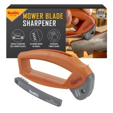 Smith's 50603 Lawn Mower Blade Shop Essentials Sharpener, Orange