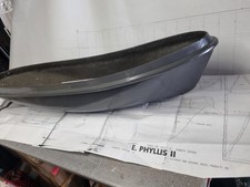 R/C model boat  tug hull & plans , 43 inches long