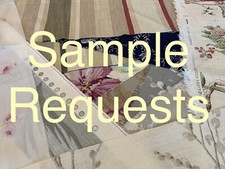 Laura Ashley FABRIC SAMPLE SWATCH MATERIAL Requests