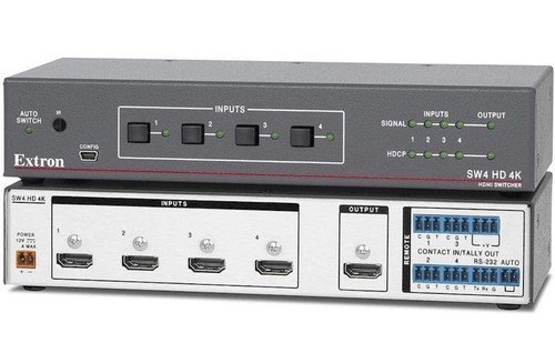 Extron sw4 hdmi switcher - sw4, 4k
