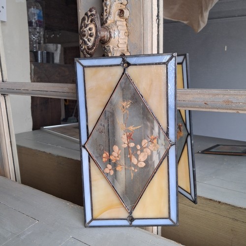 Vintage stained glass - vintage,