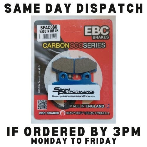 Ebc sfac carbon front - carbon, brake