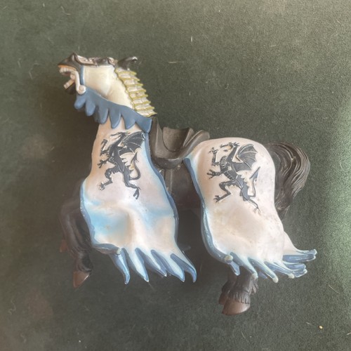 Papo blue white dragon - papo, blue,