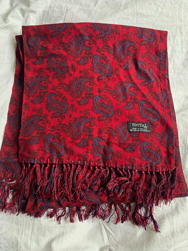Tootal scarf woven paisley - tootal,