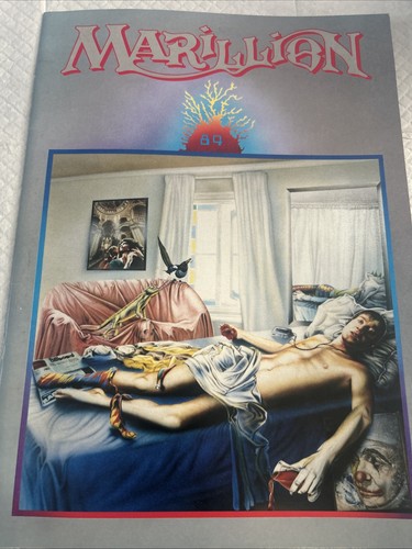 Marillion 1984 tour vintage - tour,