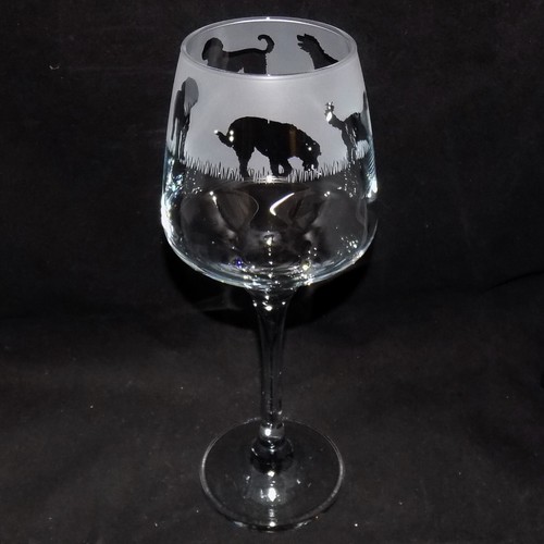 Labradoodle hand etched - 'labradoodle',