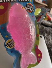 Icky Sticky Fish Fun Sensory Tactile Fidget Toy