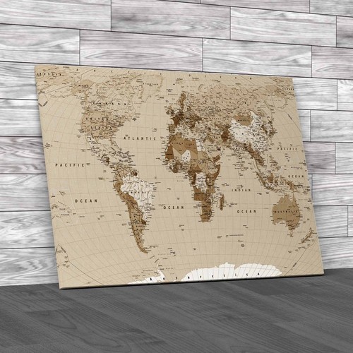 World map high detail - map,