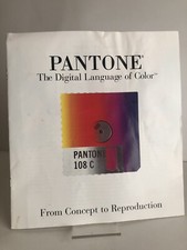 SCARCE "Pantone: The Digital Language of Colour" - vintage booklet 1992