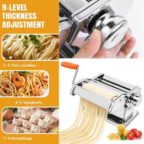Stainless steel pasta maker - steel,